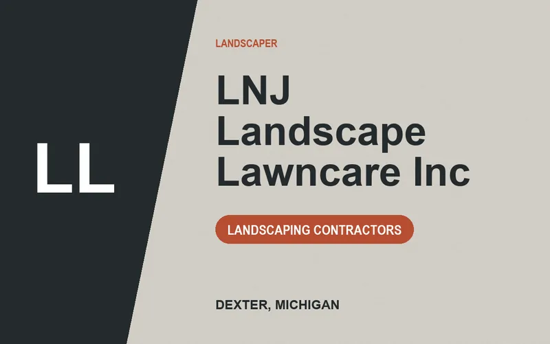 LNJ Landscape Lawncare Inc in Dexter, Michigan