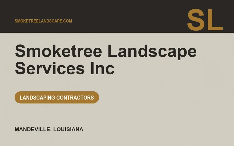 Smoketree Landscape Services Inc in Mandeville, Louisiana