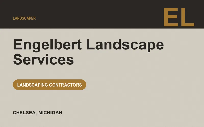 Engelbert Landscape Services in Chelsea, Michigan