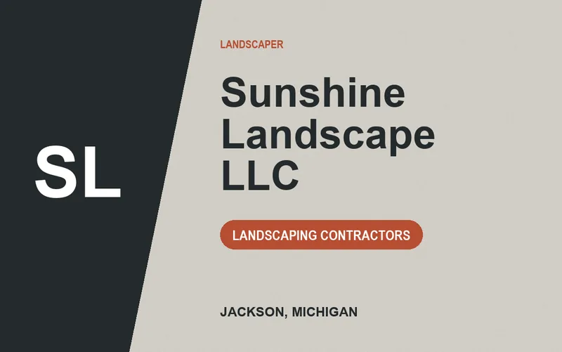 Sunshine Landscape LLC in Jackson, Michigan