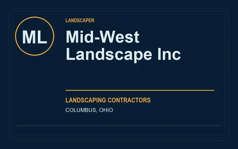 Mid-West Landscape Inc in Columbus, Ohio