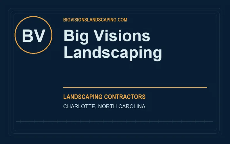 Big Visions Landscaping in Charlotte, North Carolina