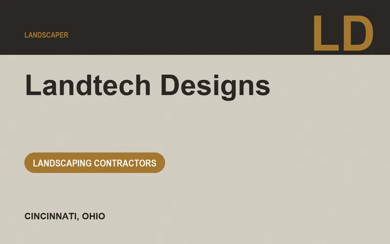 Landtech Designs in Cincinnati, Ohio