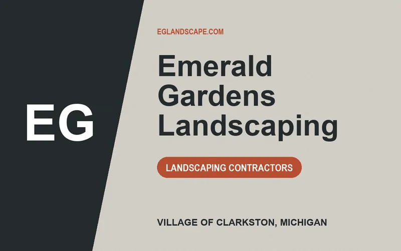 Emerald Gardens Landscaping in Village of Clarkston, Michigan