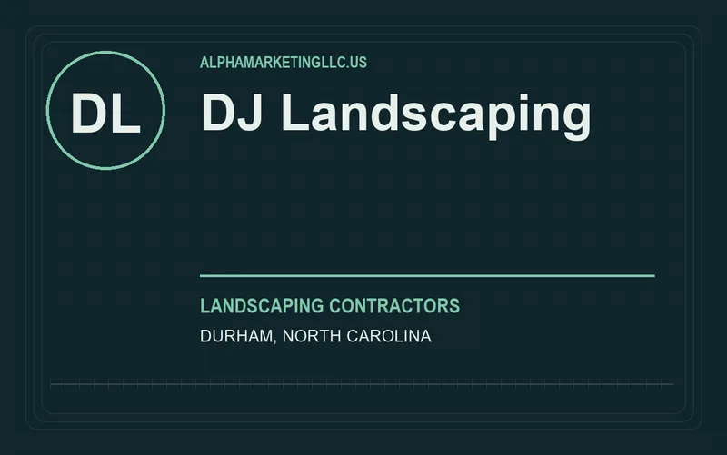 DJ Landscaping in Durham, North Carolina