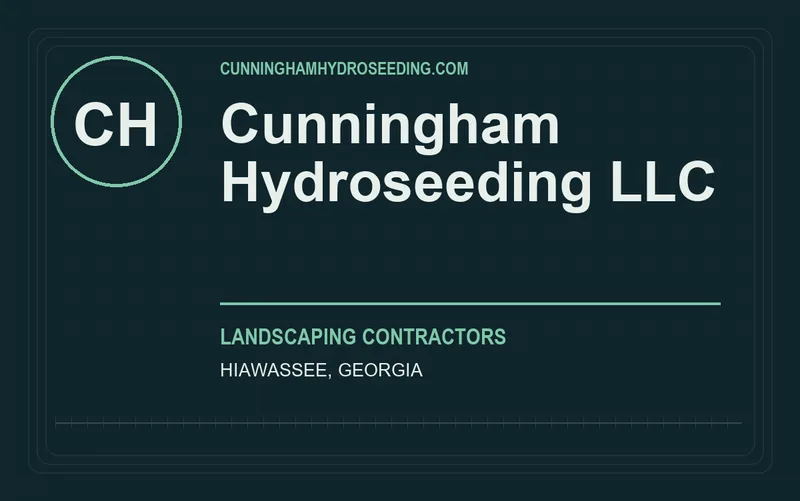 Cunningham Hydroseeding LLC in Hiawassee, Georgia
