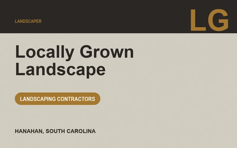 Locally Grown Landscape in Hanahan, South Carolina