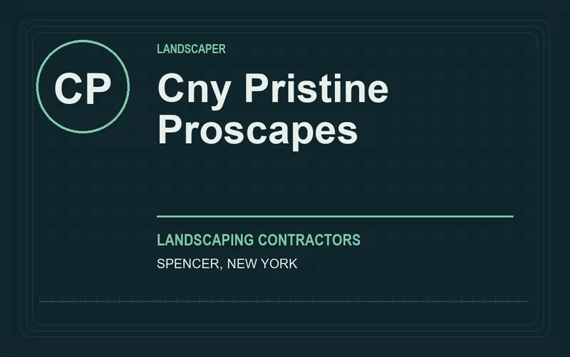 Cny Pristine Proscapes in Spencer, New York