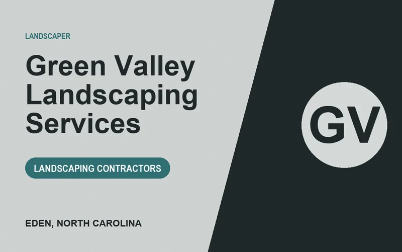 Green Valley Landscaping Services in Eden, North Carolina