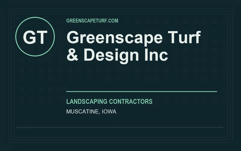 Greenscape Turf & Design Inc in Muscatine, Iowa