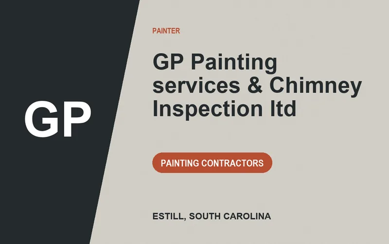 GP Painting services & Chimney Inspection ltd in Estill, South Carolina