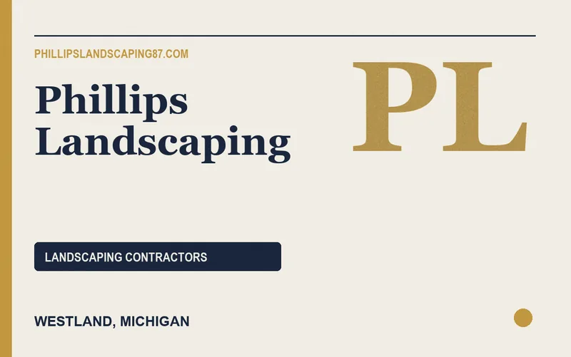 Phillips Landscaping in Westland, Michigan