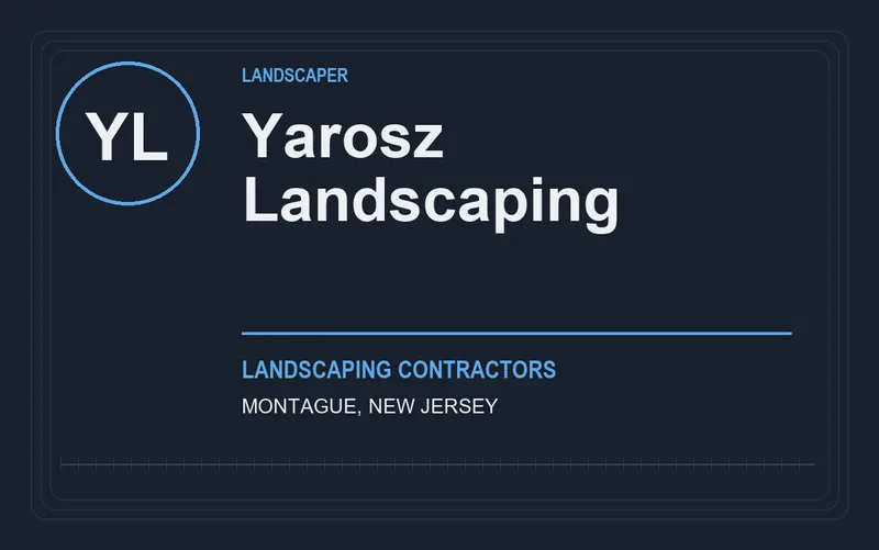 Yarosz Landscaping in Montague, New Jersey