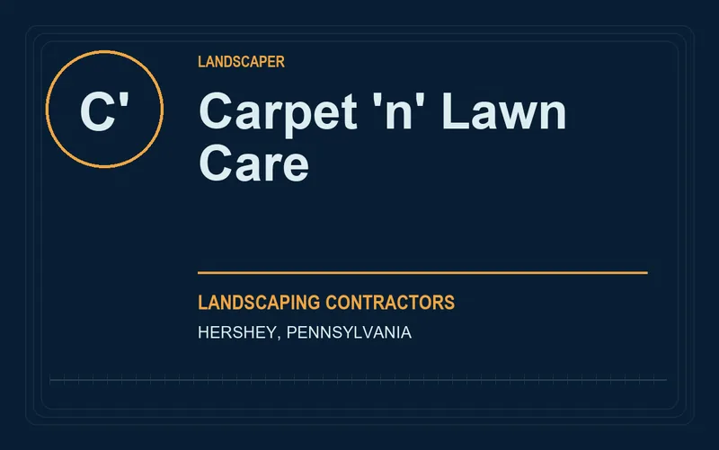 Carpet 'n' Lawn Care in Hershey, Pennsylvania