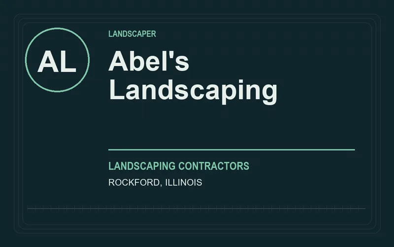 Abel's Landscaping in Rockford, Illinois