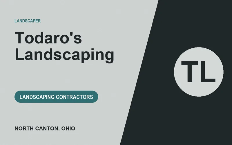 Todaro's Landscaping in North Canton, Ohio