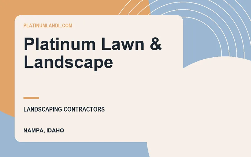Platinum Lawn & Landscape in Nampa, Idaho