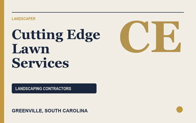 Cutting Edge Lawn Services in Greenville, South Carolina