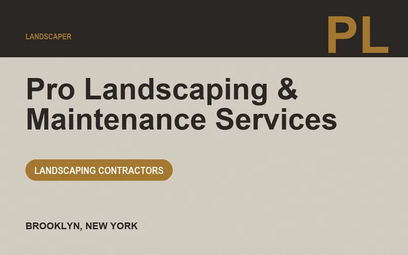 Pro Landscaping & Maintenance Services in Brooklyn, New York