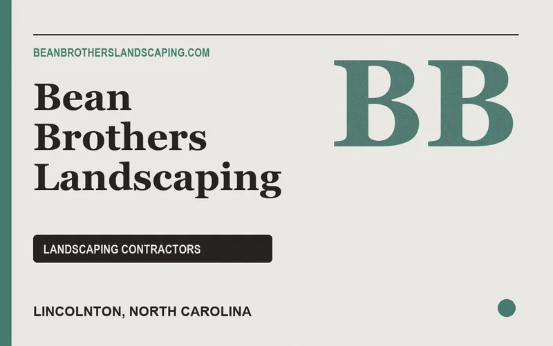 Bean Brothers Landscaping in Lincolnton, North Carolina