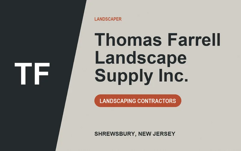 Thomas Farrell Landscape Supply Inc. in Shrewsbury, New Jersey