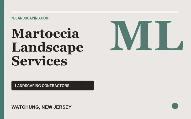 Martoccia Landscape Services in Watchung, New Jersey