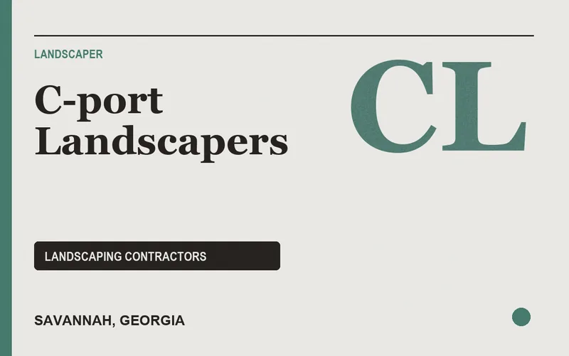 C-port Landscapers in Savannah, Georgia