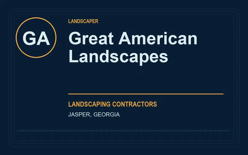 Great American Landscapes in Jasper, Georgia
