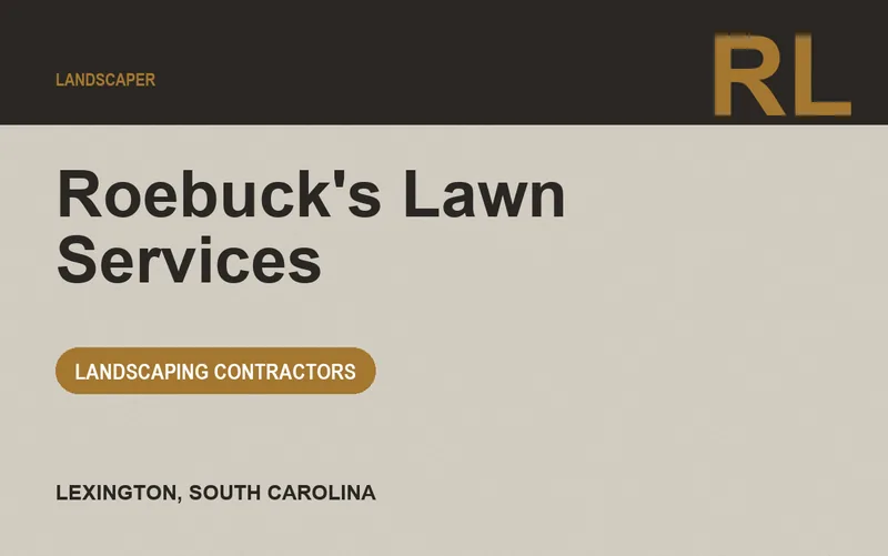 Roebuck's Lawn Services in Lexington, South Carolina