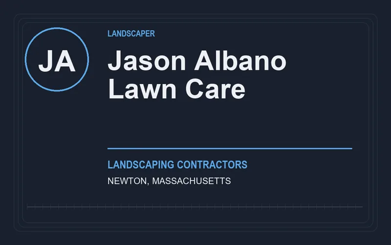 Jason Albano Lawn Care in Newton, Massachusetts