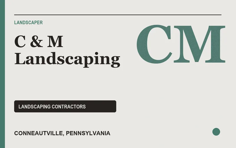 C & M Landscaping in Conneautville, Pennsylvania