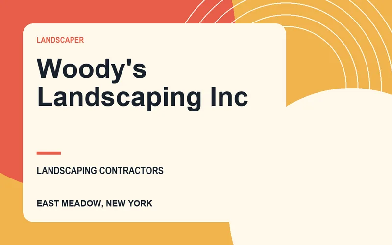 Woody's Landscaping Inc in East Meadow, New York