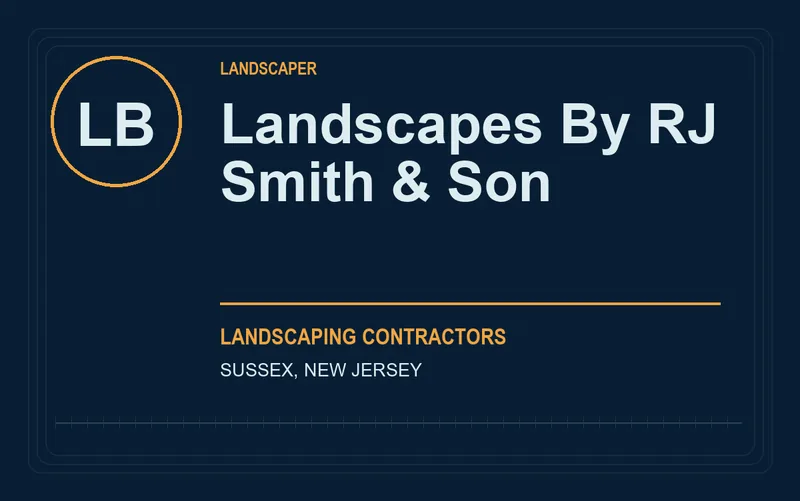 Landscapes By RJ Smith & Son in Sussex, New Jersey