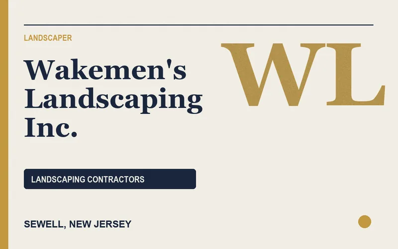 Wakemen's Landscaping Inc. in Sewell, New Jersey