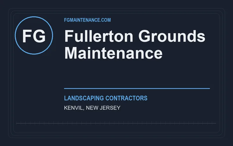 Fullerton Grounds Maintenance in Kenvil, New Jersey