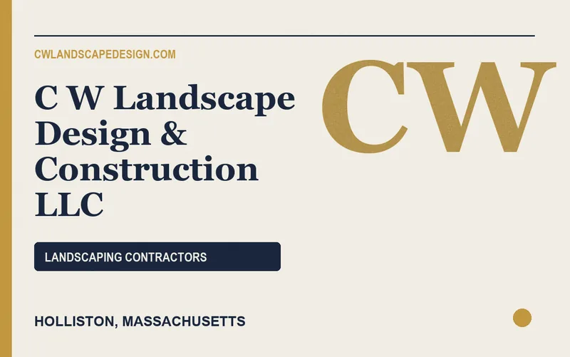 C W Landscape Design & Construction LLC in Holliston, Massachusetts