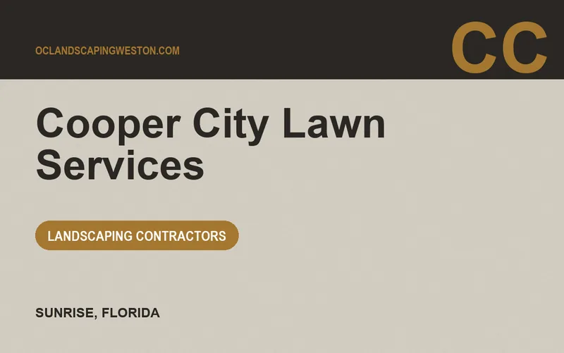 Cooper City Lawn Services in Sunrise, Florida