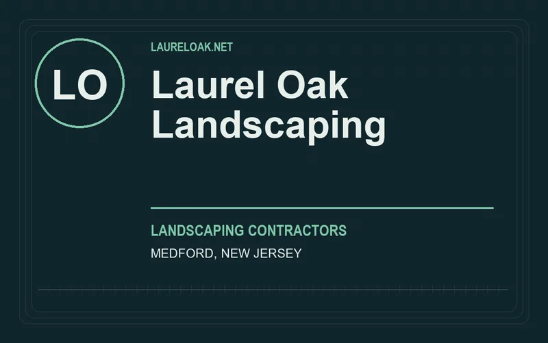 Laurel Oak Landscaping in Medford, New Jersey