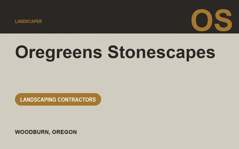 Oregreens Stonescapes in Woodburn, Oregon