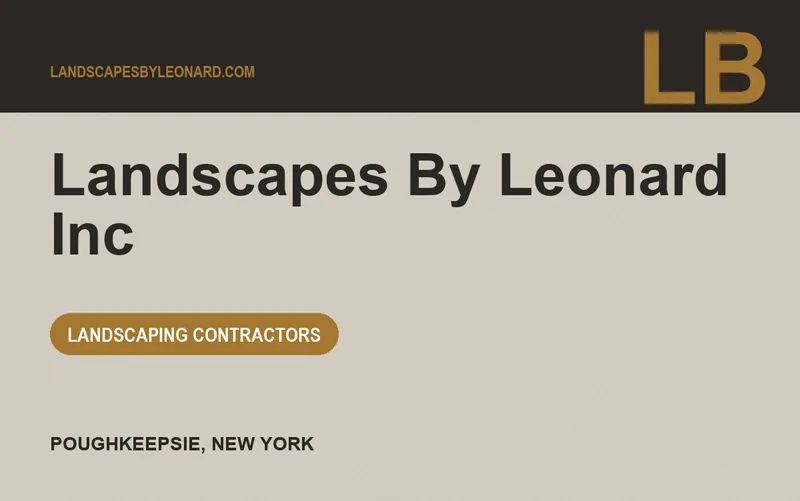 Landscapes By Leonard Inc in Poughkeepsie, New York