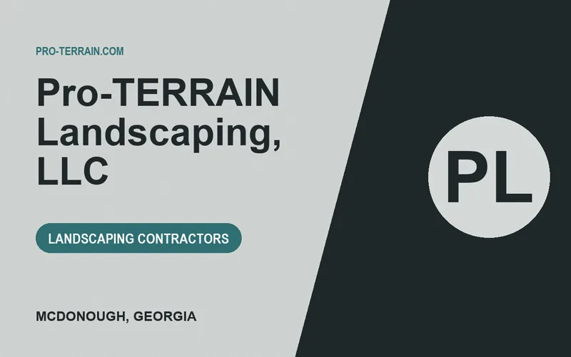 Pro-TERRAIN Landscaping, LLC in McDonough, Georgia