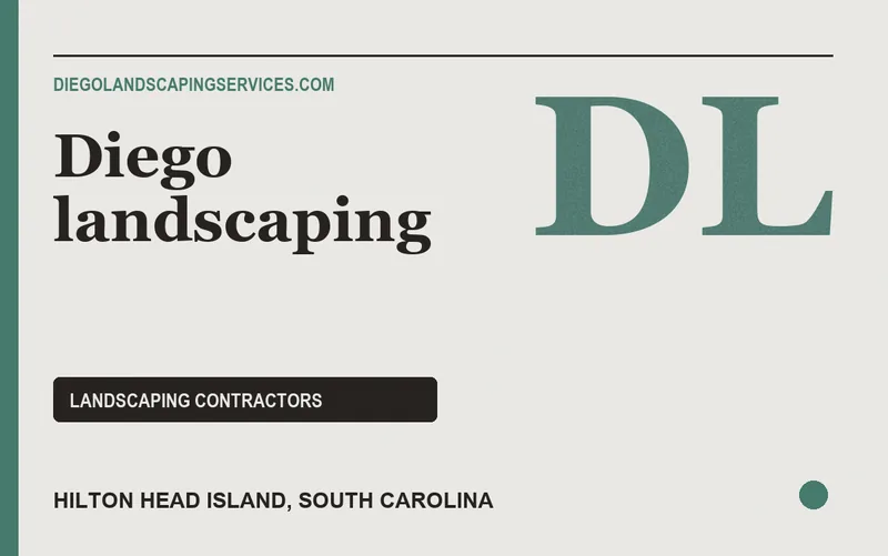 Diego landscaping in Hilton Head Island, South Carolina