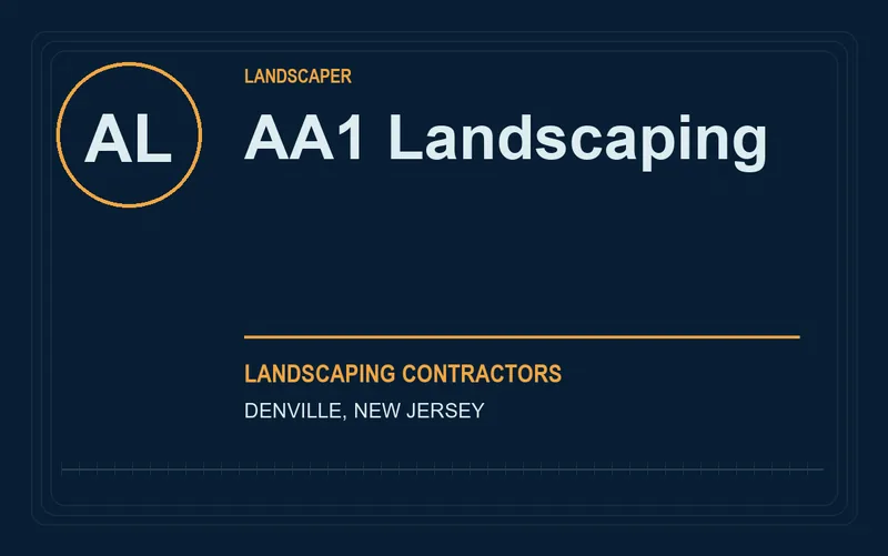 AA1 Landscaping in Denville, New Jersey