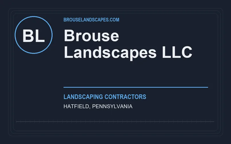 Brouse Landscapes LLC in Hatfield, Pennsylvania