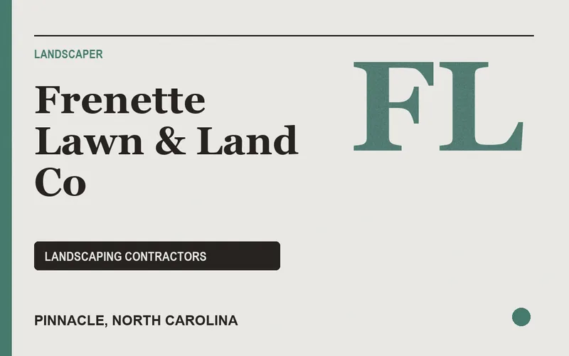 Frenette Lawn & Land Co in Pinnacle, North Carolina