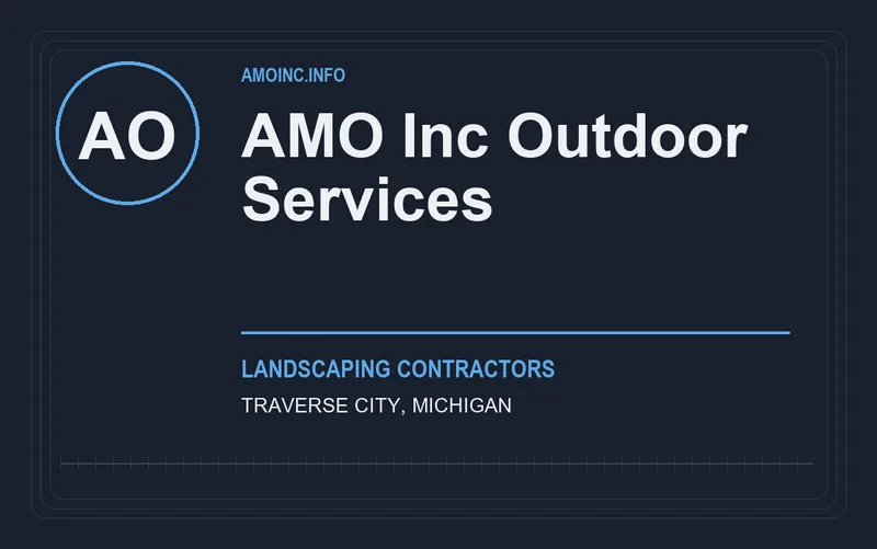 AMO Inc Outdoor Services in Traverse City, Michigan
