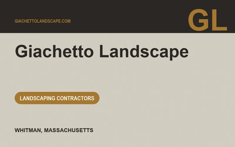 Giachetto Landscape in Whitman, Massachusetts
