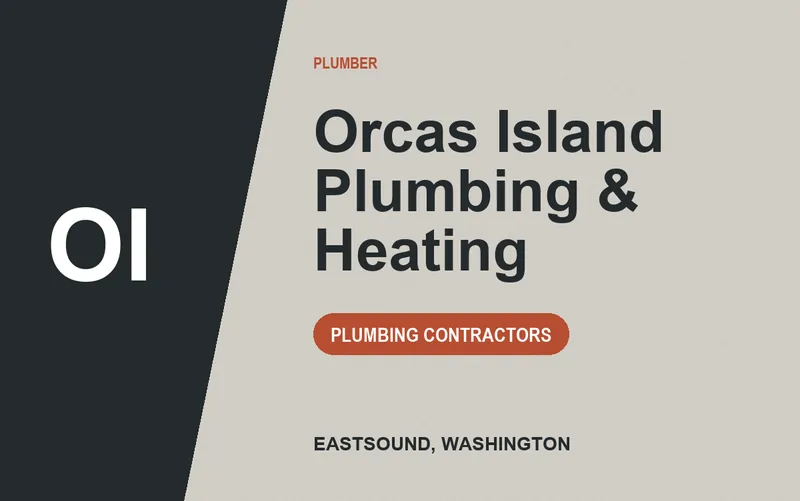 Orcas Island Plumbing & Heating in Eastsound, Washington