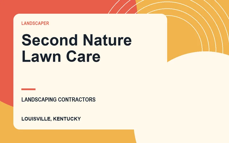 Second Nature Lawn Care in Louisville, Kentucky
