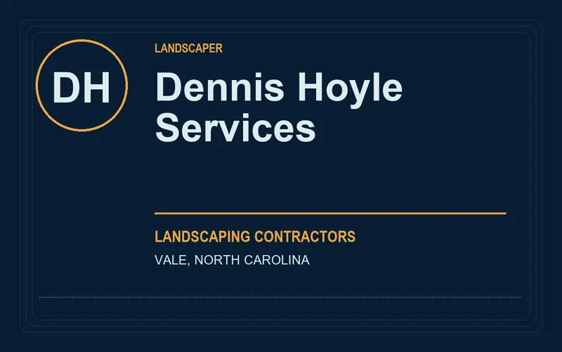 Dennis Hoyle Services in Vale, North Carolina
